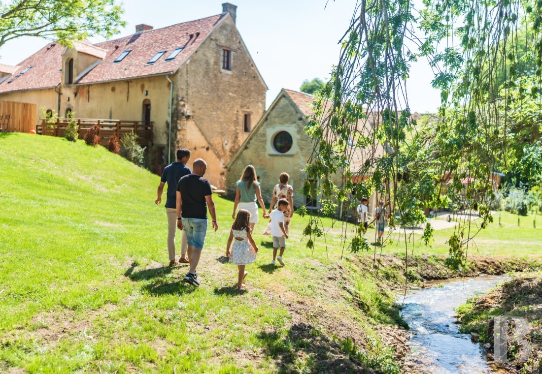 Dans les Yvelines, au nord de Houdan,  un ensemble de maisons autour d’un ancien moulin du 17e siècle - photo  n°35